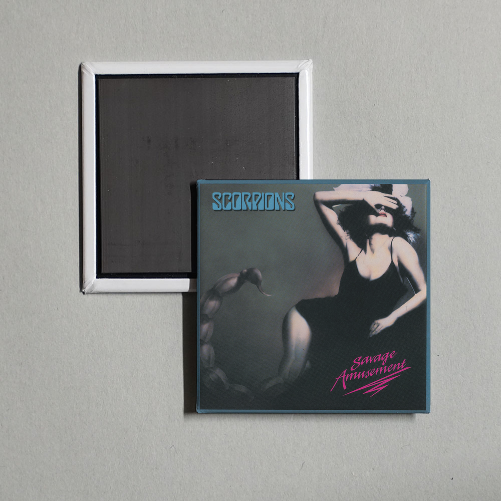 Scorpions - Savage Amusement Album Cover Fridge Magnet