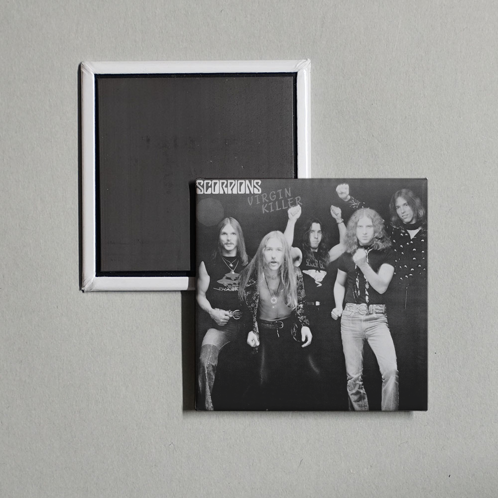 Scorpions - Virgin Killer Album Cover Fridge Magnet