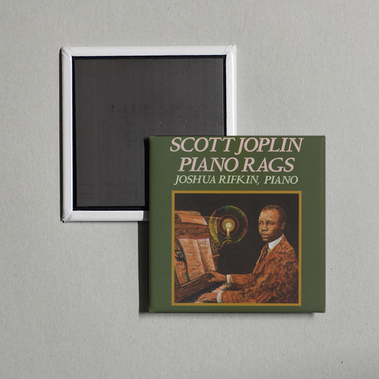 Scott Joplin - Scott Joplin Piano Rags Album Cover Fridge Magnet