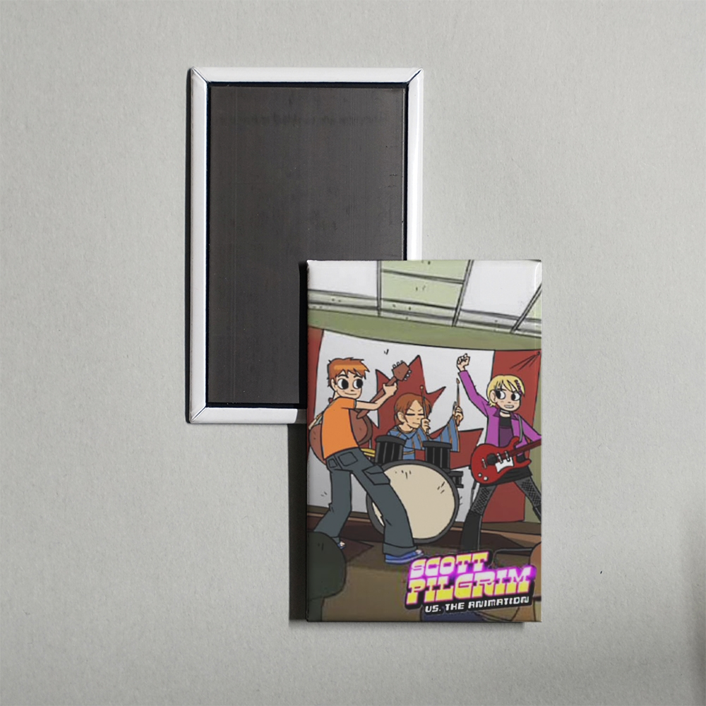 Scott Pilgrim vs. the Animation Mini Movie Fridge Magnet
