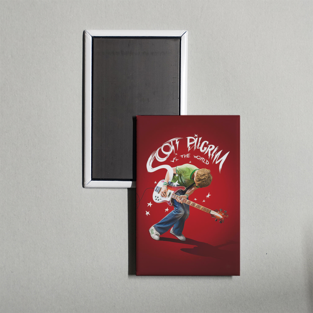 Scott Pilgrim vs. the World Mini Movie Fridge Magnet