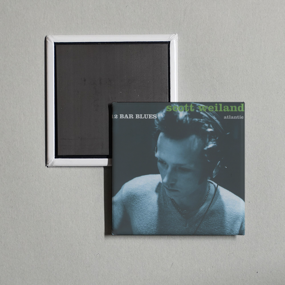 Scott Weiland - 12 Bar Blues Album Cover Fridge Magnet