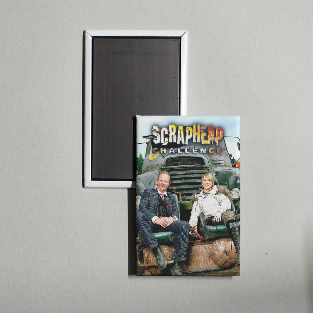 Scrapheap Challenge TV Show Fridge Magnet