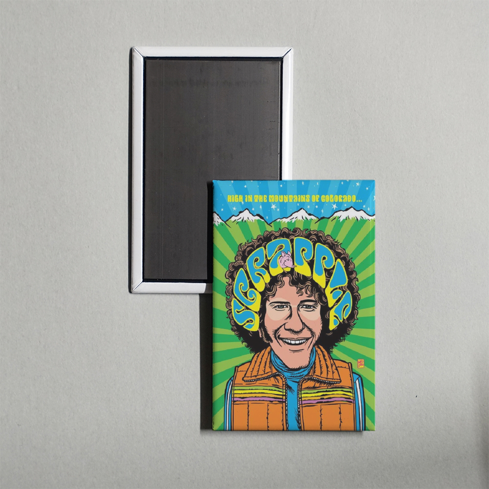 Scrapple Mini Movie Fridge Magnet