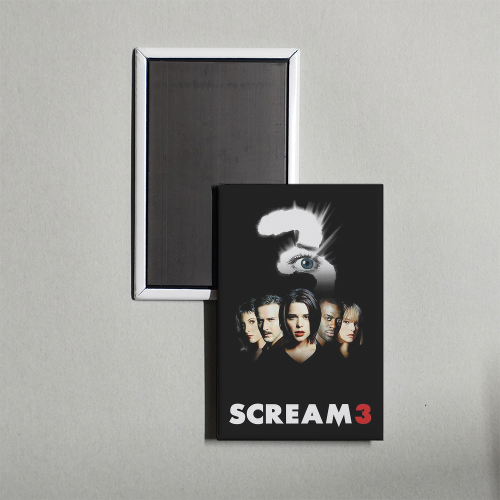Scream 3 Mini Movie Fridge Magnet