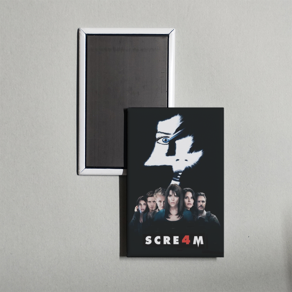 Scream 4 Mini Movie Fridge Magnet