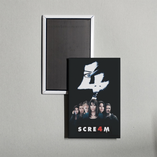 Scream 4 Mini Movie Fridge Magnet