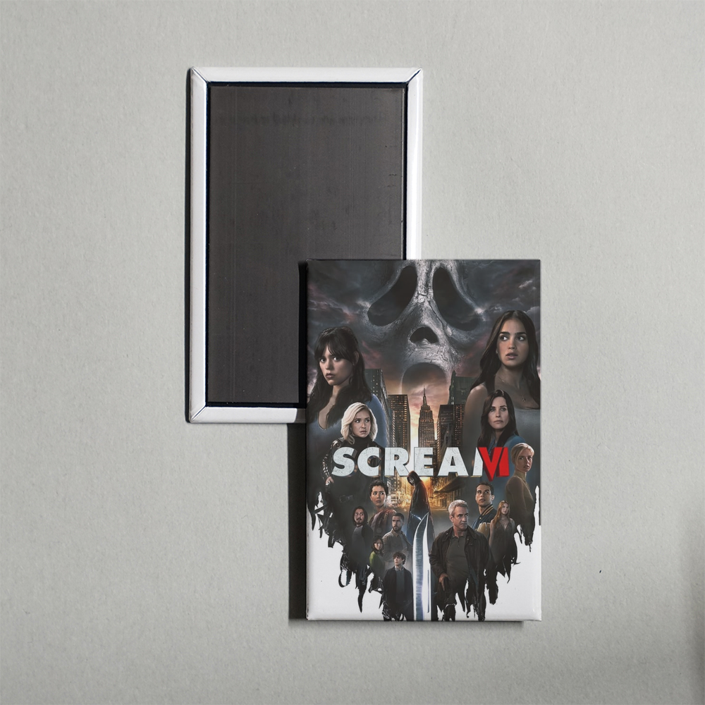 Scream VI Mini Movie Fridge Magnet