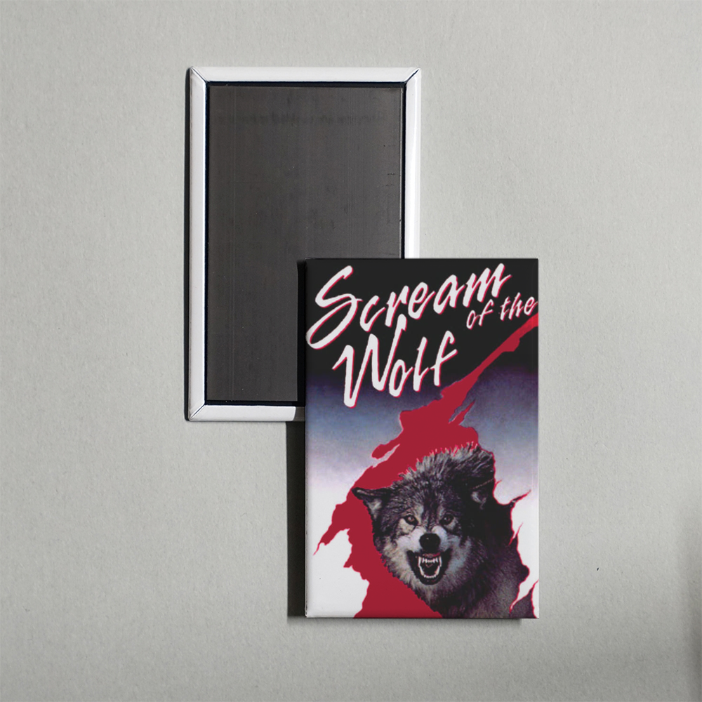 Scream of the Wolf Mini Movie Fridge Magnet