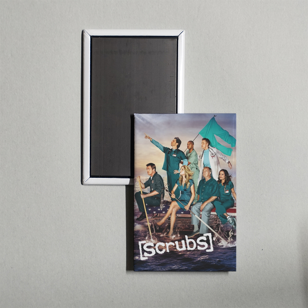 Scrubs TV Show Fridge Magnet