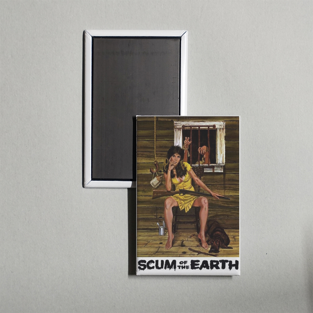 Scum of the Earth Mini Movie Fridge Magnet