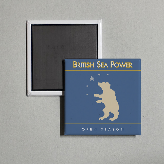 Sea Power - Open Season (15th Anniversary Edition) Album Cover Fridge Magnet