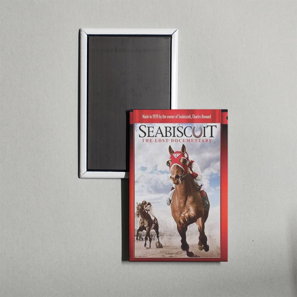 Seabiscuit The Lost Documentary Mini Movie Fridge Magnet