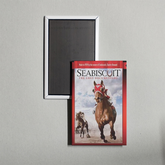 Seabiscuit The Lost Documentary Mini Movie Fridge Magnet