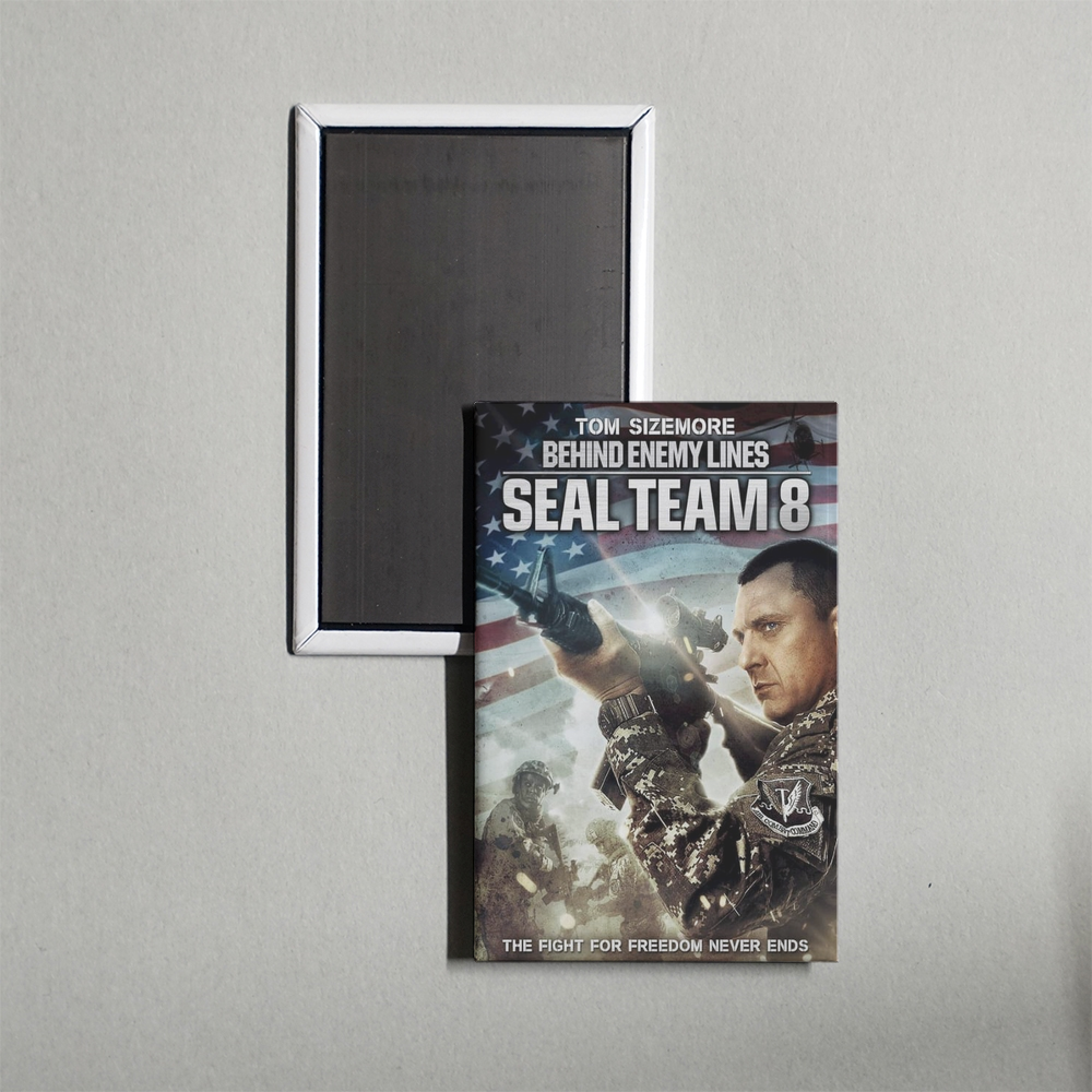 Seal Team Eight Behind Enemy Lines Mini Movie Fridge Magnet