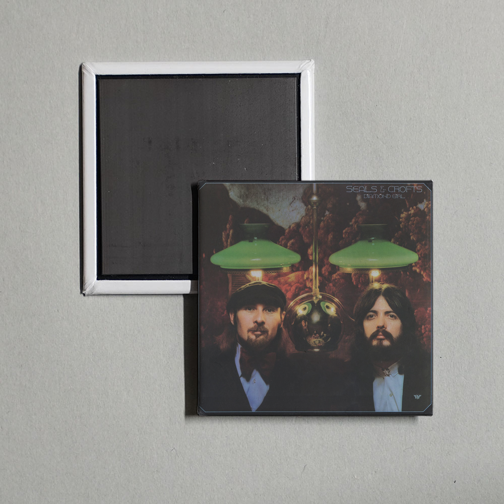 Seals and Crofts - Diamond Girl Album Cover Fridge Magnet
