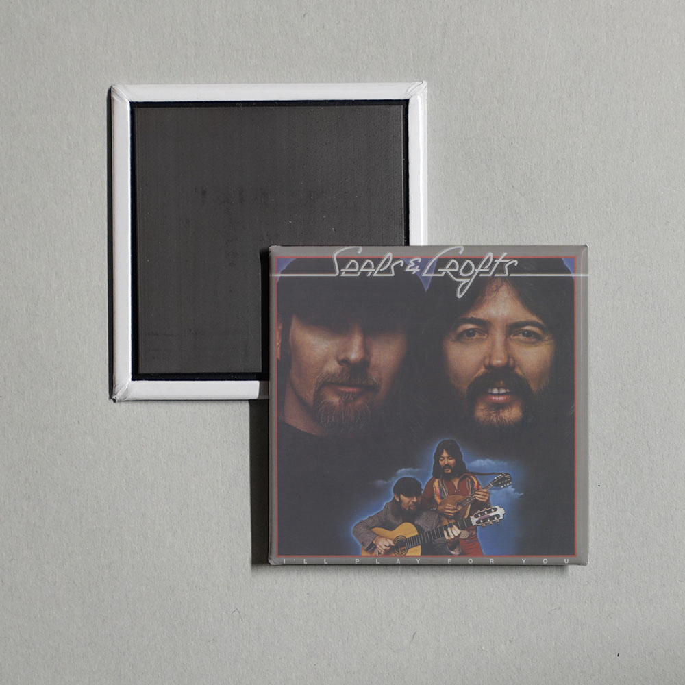 Seals and Crofts - I'll Play for You Album Cover Fridge Magnet
