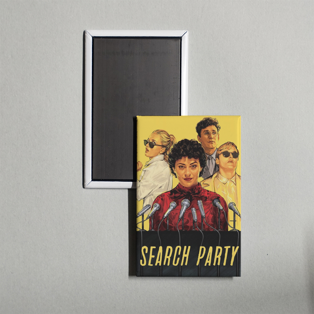Search Party TV Show Fridge Magnet