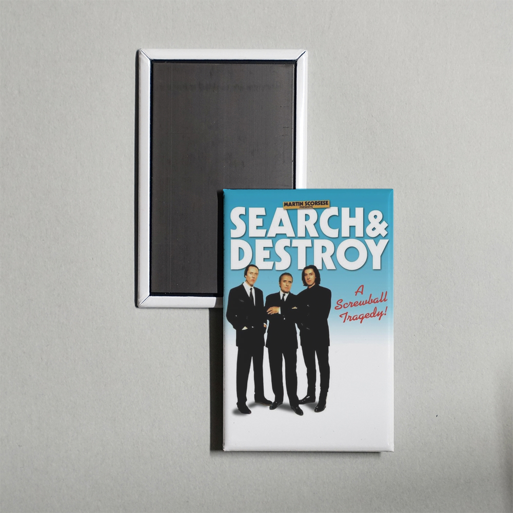 Search and Destroy Mini Movie Fridge Magnet