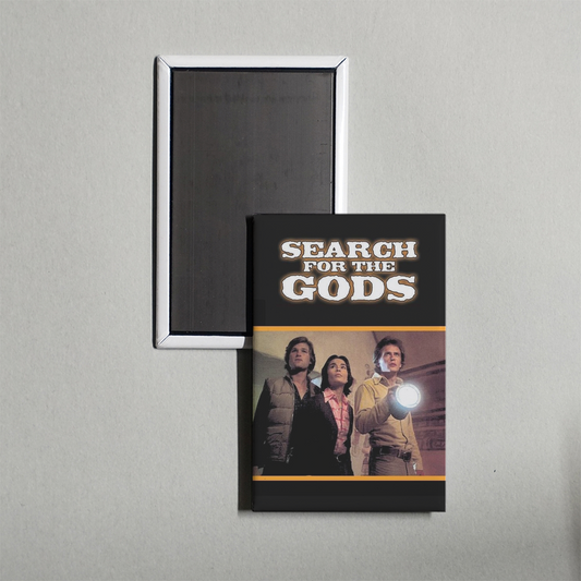 Search for the Gods Mini Movie Fridge Magnet