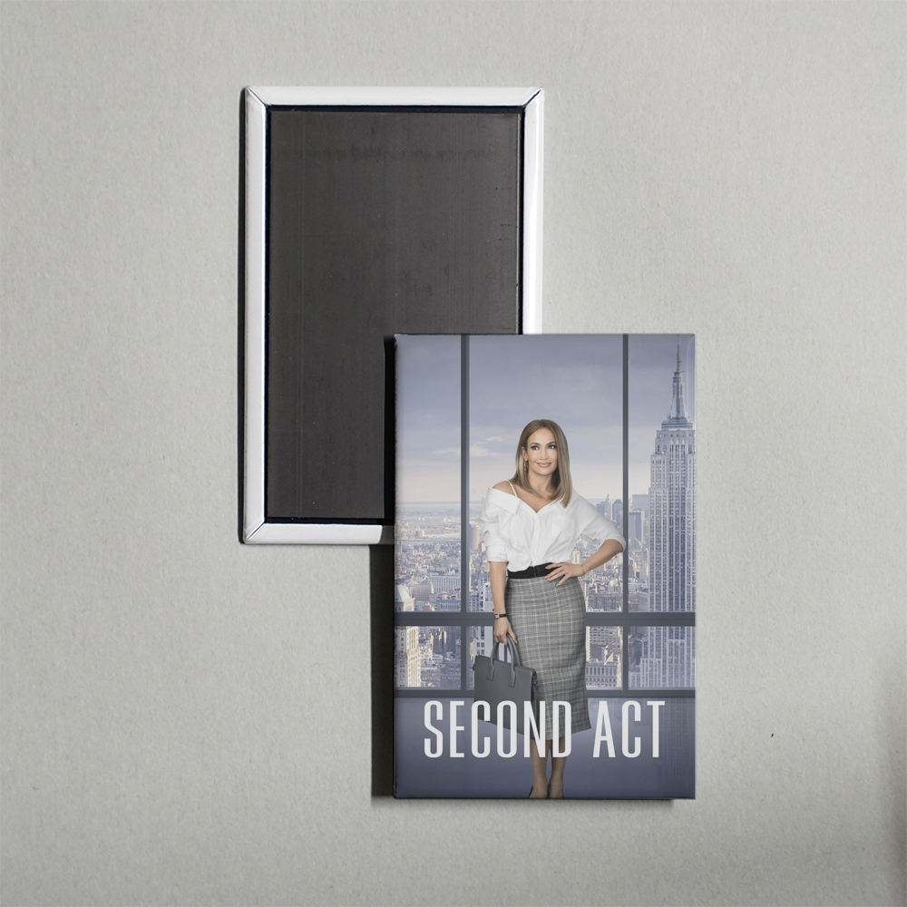 Second Act Mini Movie Fridge Magnet