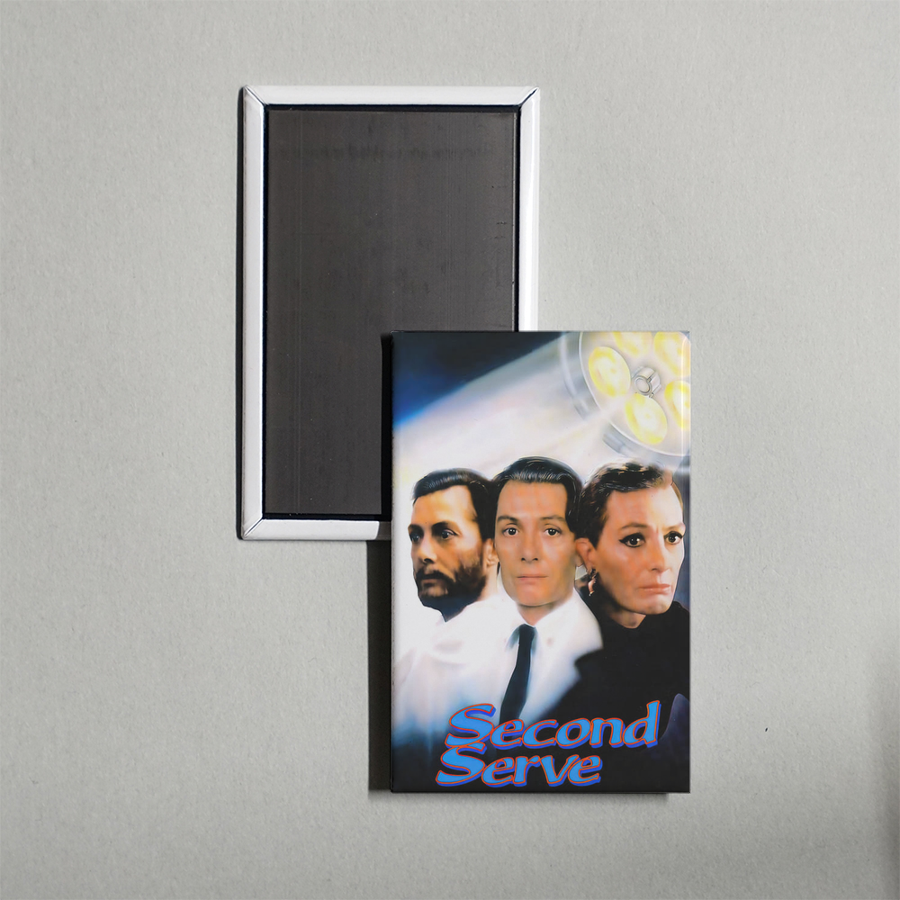 Second Serve Mini Movie Fridge Magnet