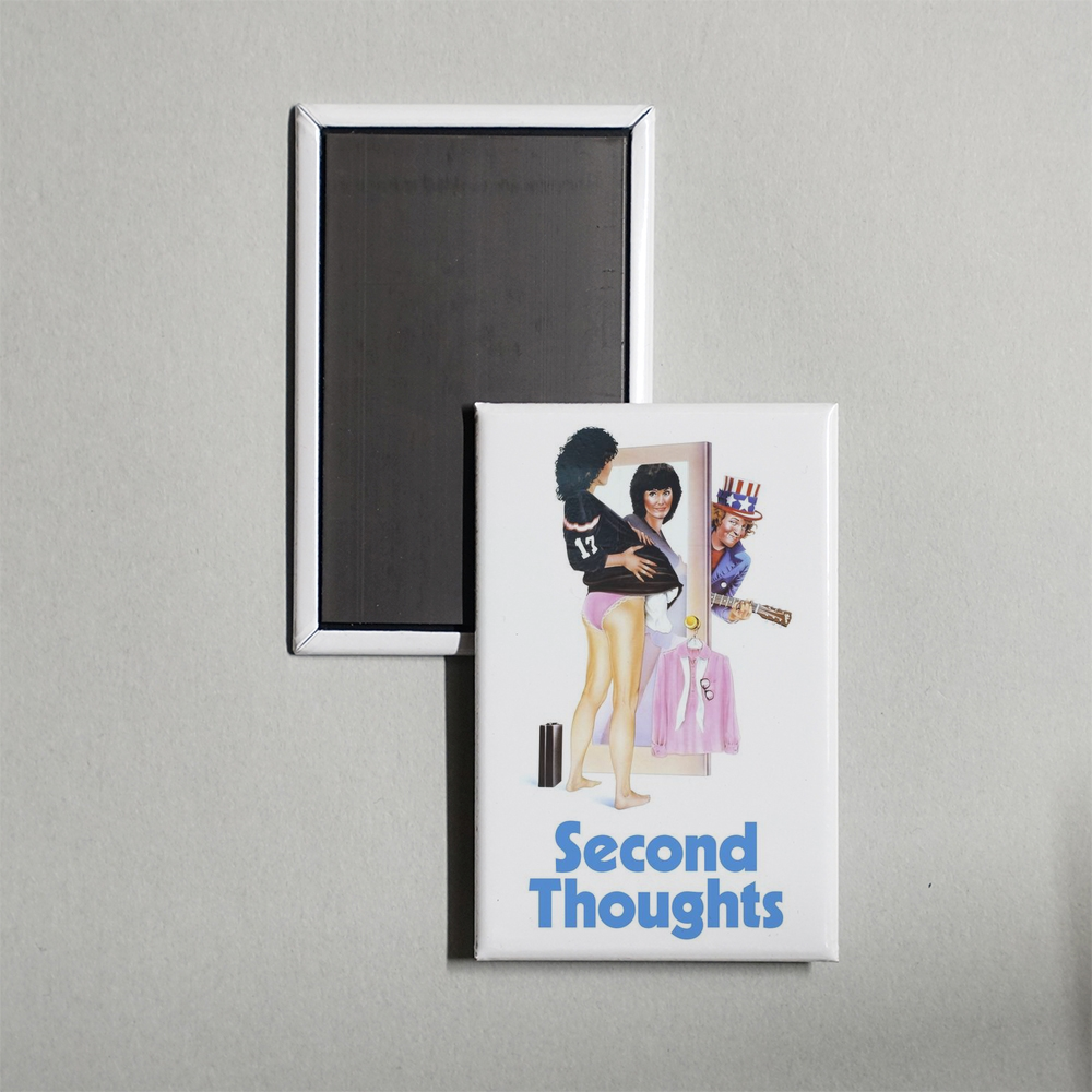 Second Thoughts Mini Movie Fridge Magnet