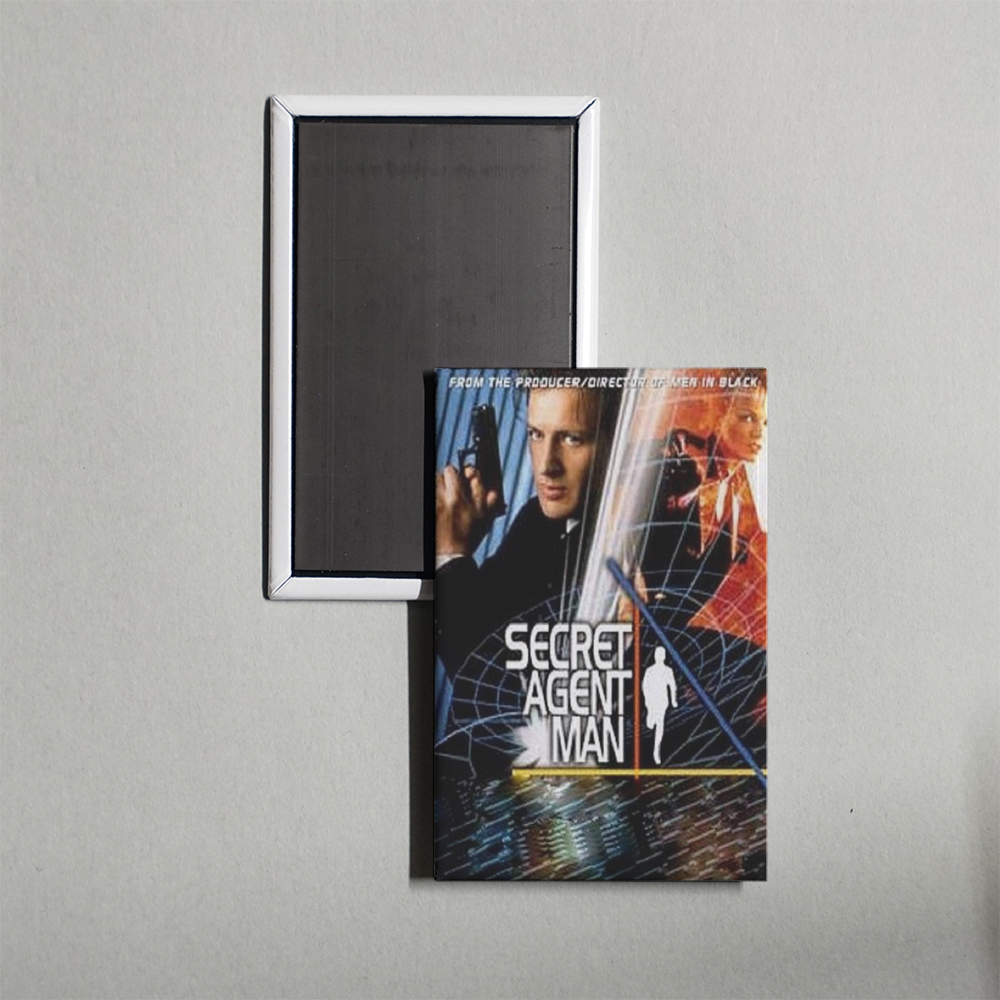Secret Agent Man TV Show Fridge Magnet