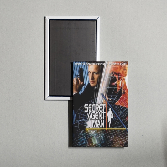 Secret Agent Man TV Show Fridge Magnet