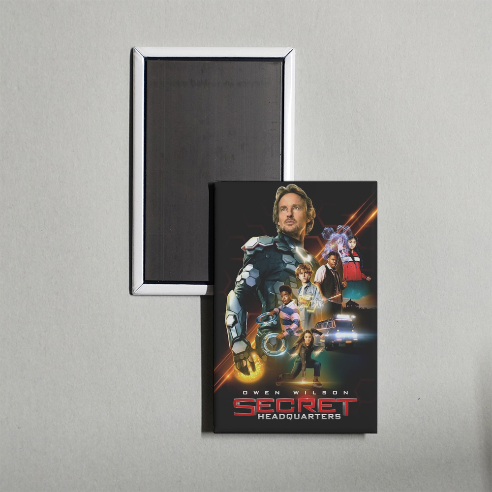 Secret Headquarters Mini Movie Fridge Magnet