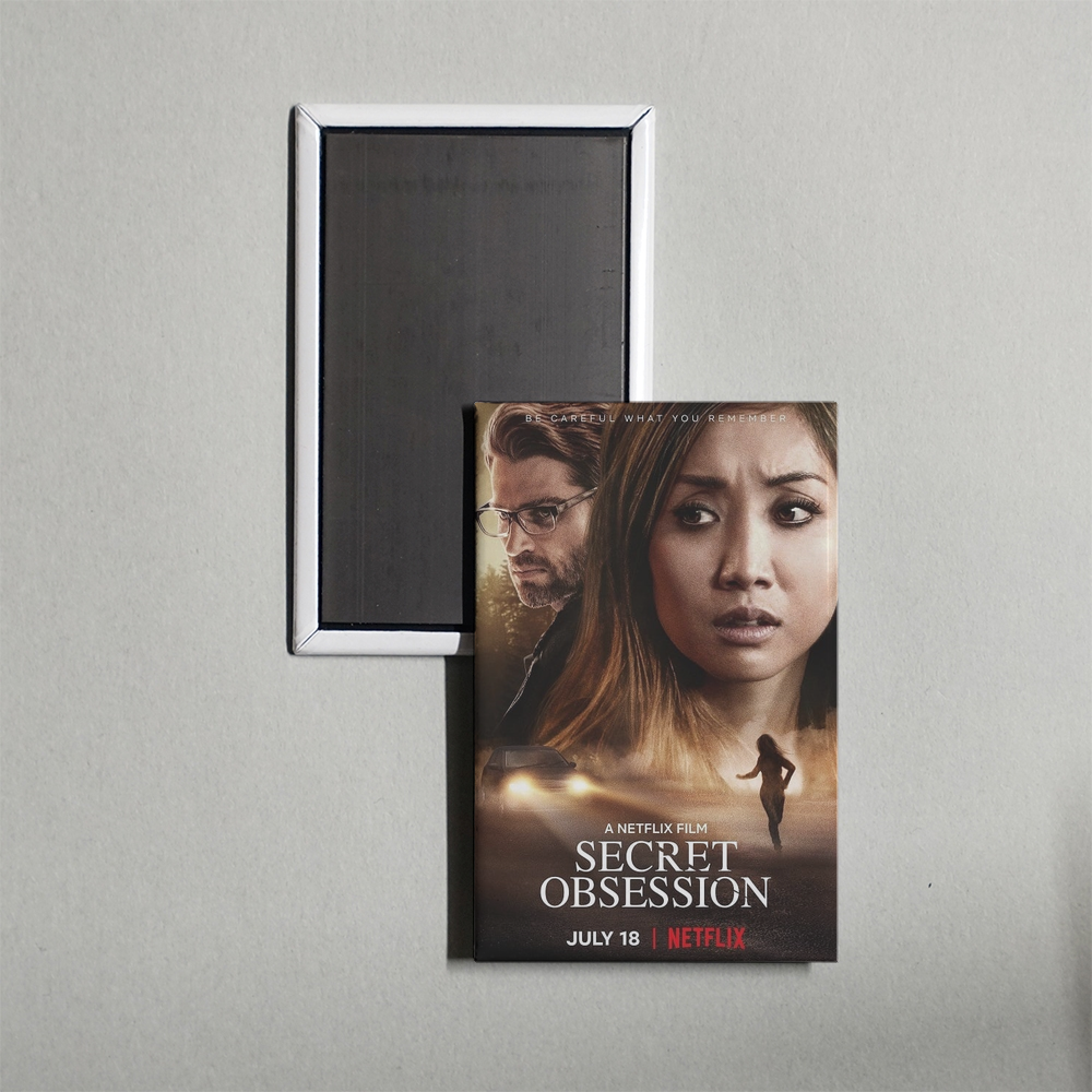 Secret Obsession Mini Movie Fridge Magnet