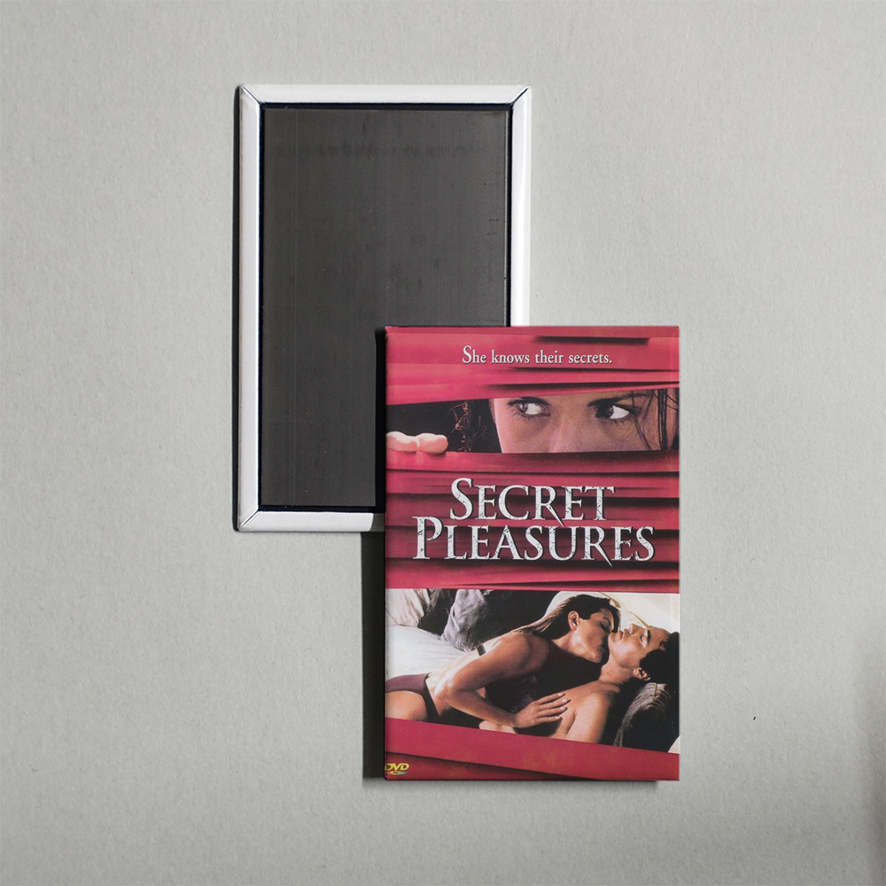 Secret Pleasures Mini Movie Fridge Magnet