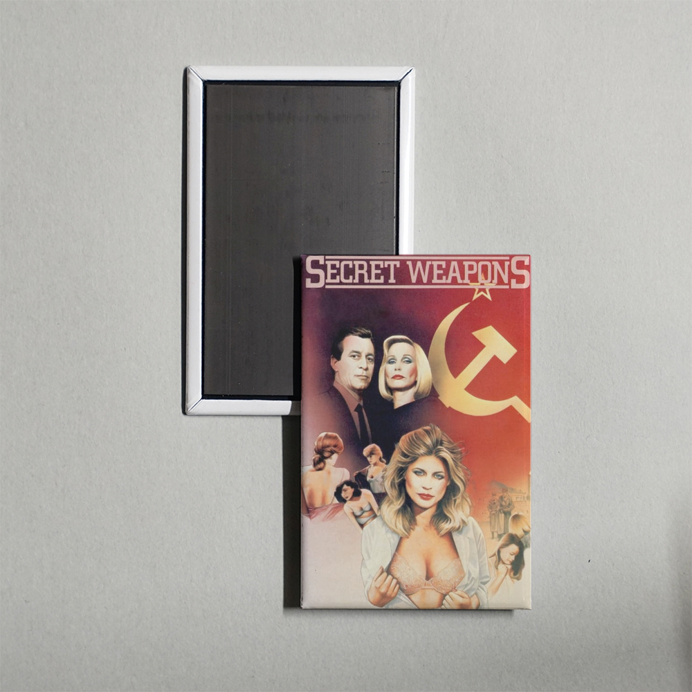 Secret Weapons Mini Movie Fridge Magnet