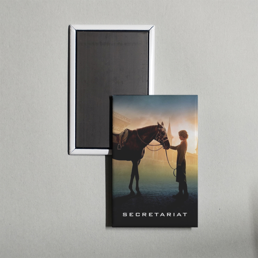 Secretariat Mini Movie Fridge Magnet