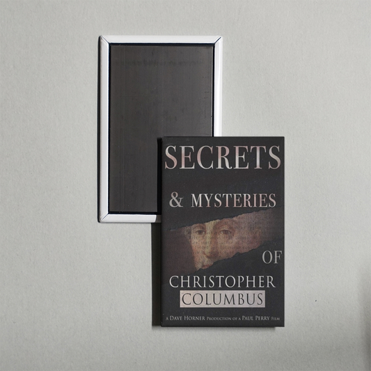 Secrets and Mysteries of Christopher Columbus Mini Movie Fridge Magnet