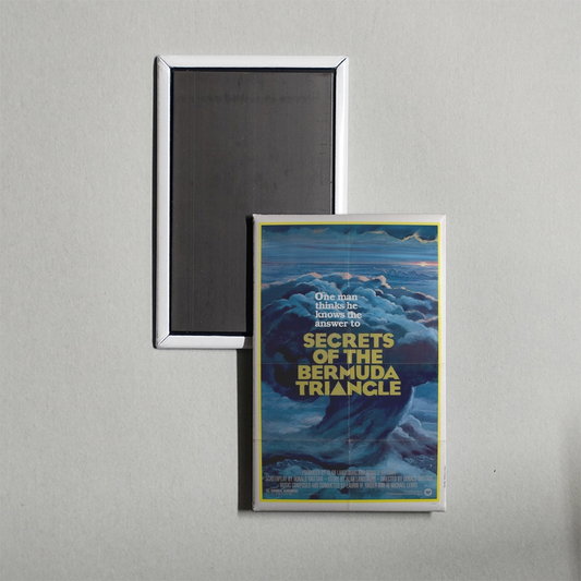Secrets of the Bermuda Triangle Mini Movie Fridge Magnet