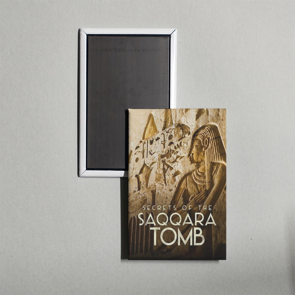 Secrets of the Saqqara Tomb Mini Movie Fridge Magnet