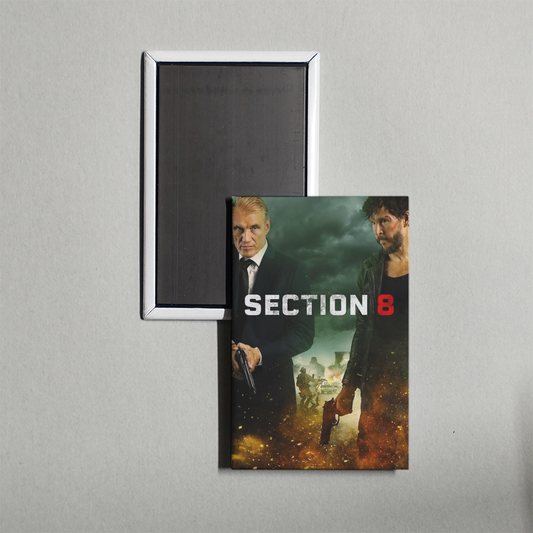Section 8 Mini Movie Fridge Magnet