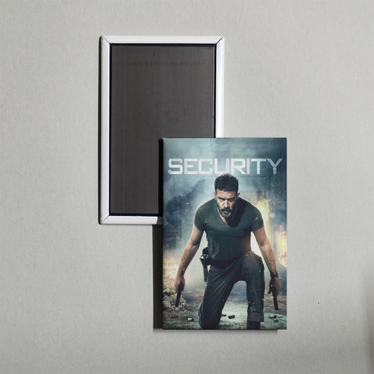 Security Mini Movie Fridge Magnet