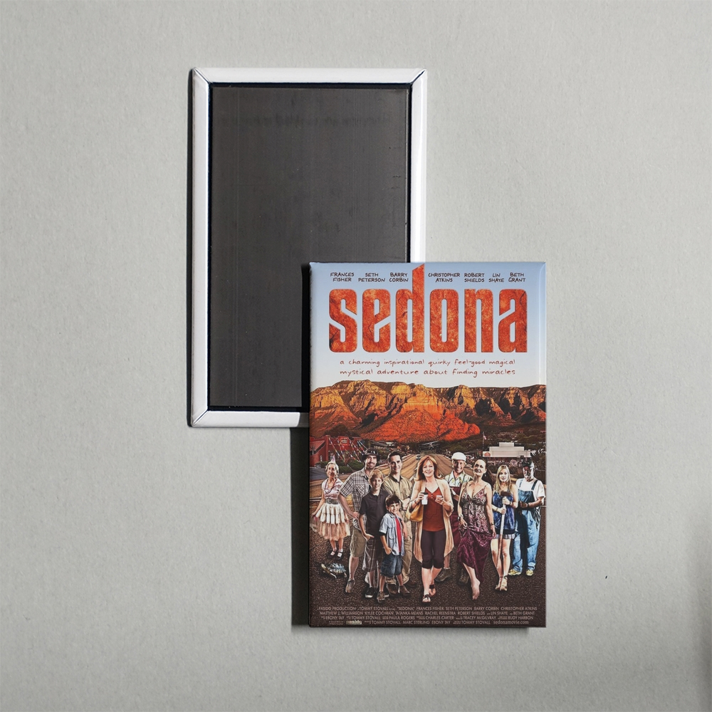 Sedona Mini Movie Fridge Magnet