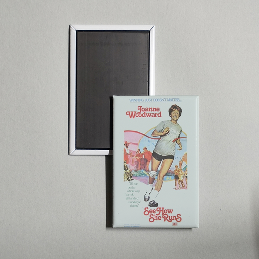 See How She Runs Mini Movie Fridge Magnet