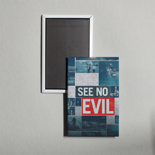 See No Evil TV Show Fridge Magnet