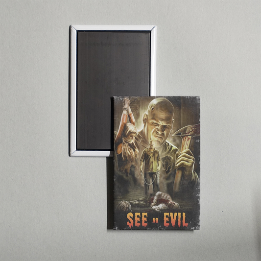 See No Evil Mini Movie Fridge Magnet