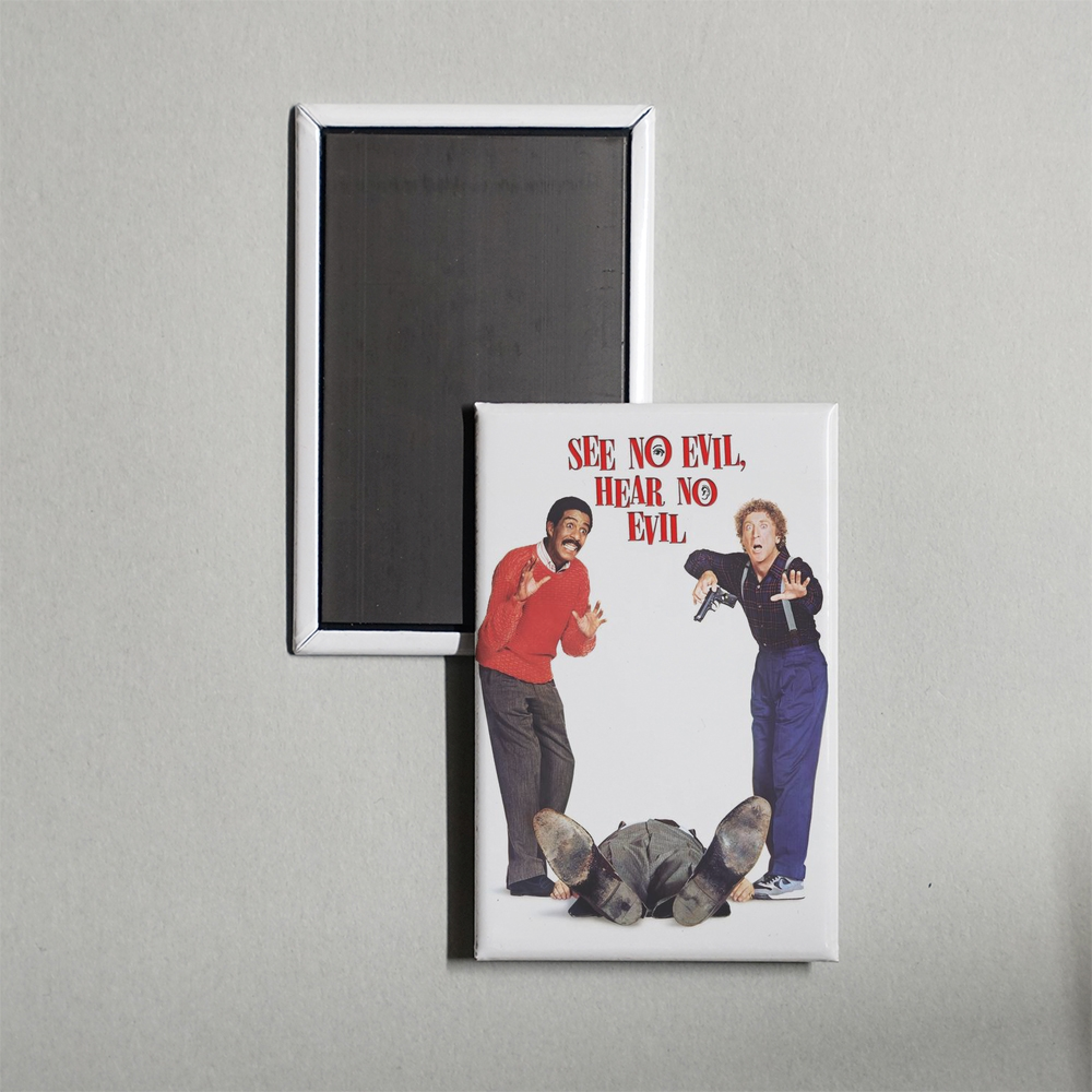 See No Evil, Hear No Evil Mini Movie Fridge Magnet