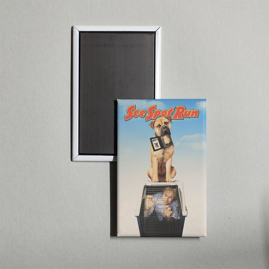 See Spot Run Mini Movie Fridge Magnet