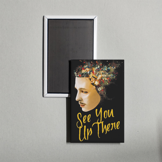 See You Up There Mini Movie Fridge Magnet