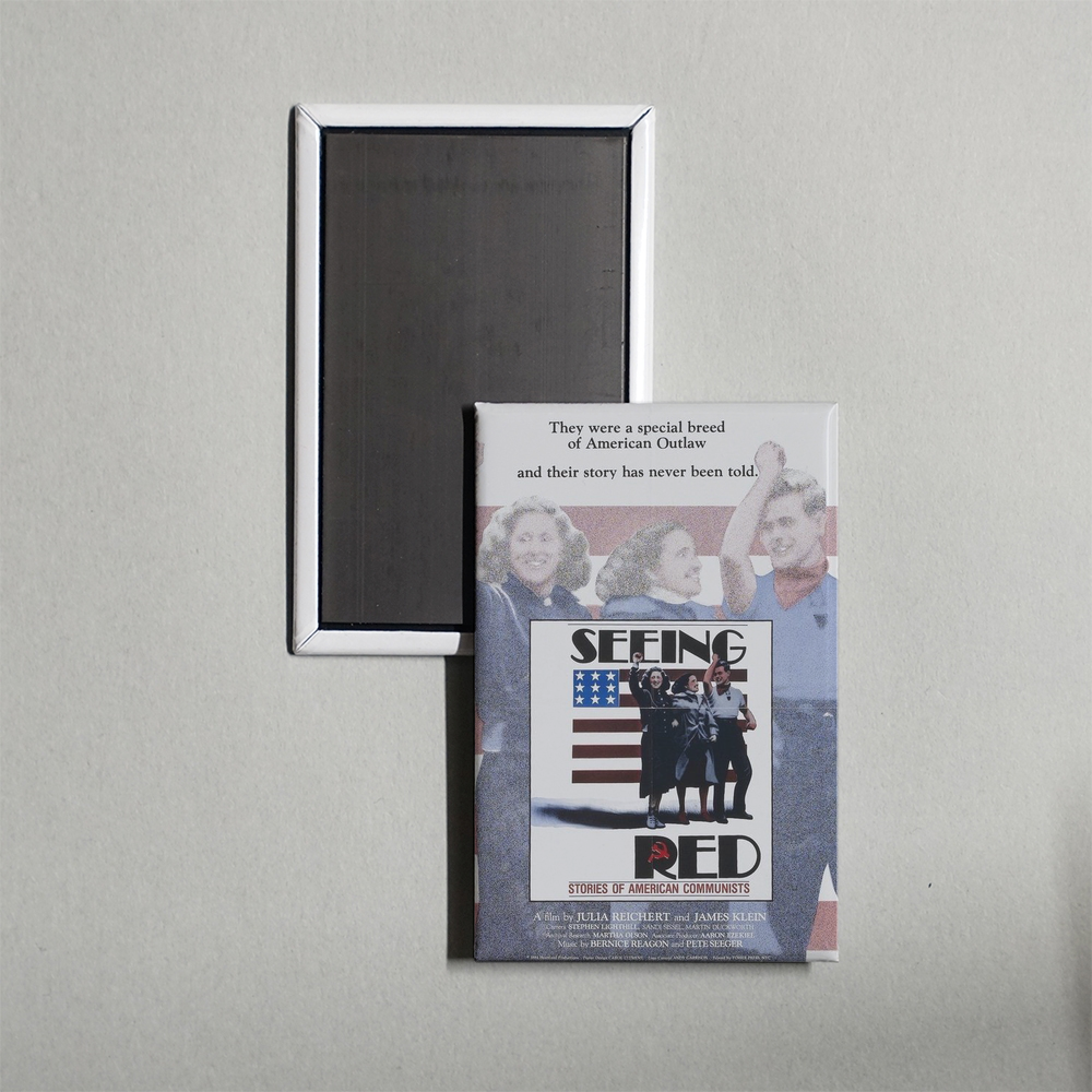 Seeing Red Stories of American Communists Mini Movie Fridge Magnet