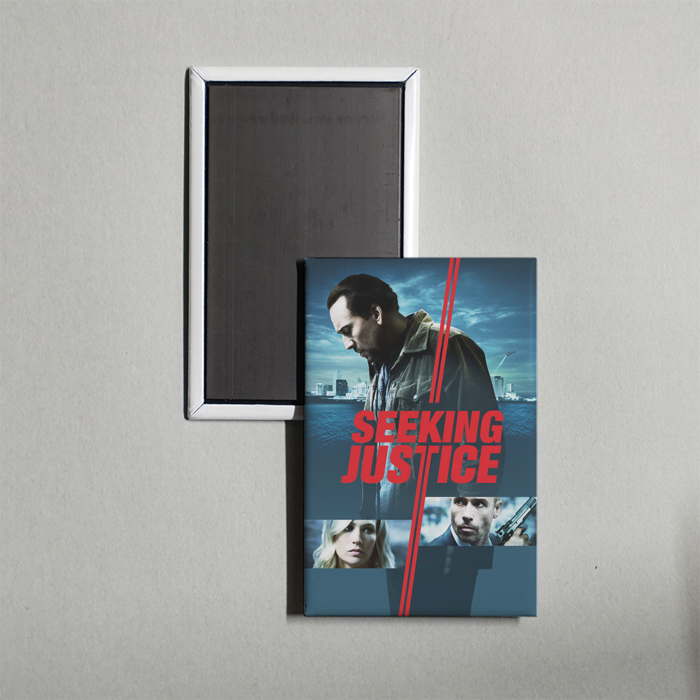 Seeking Justice Mini Movie Fridge Magnet