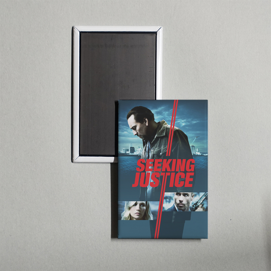 Seeking Justice Mini Movie Fridge Magnet