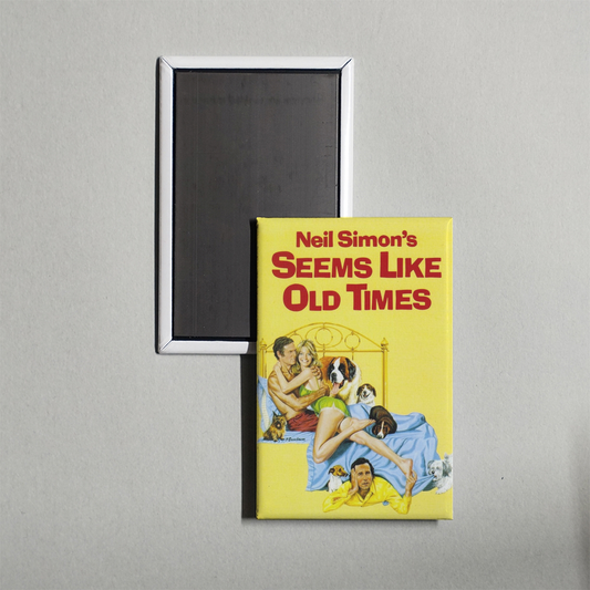 Seems Like Old Times Mini Movie Fridge Magnet